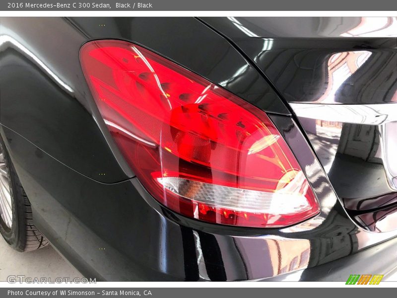 Black / Black 2016 Mercedes-Benz C 300 Sedan