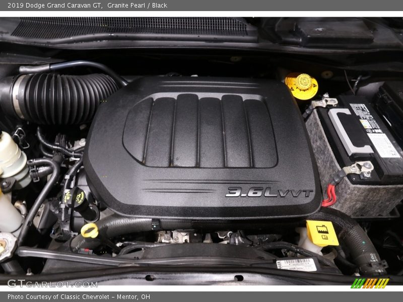 Granite Pearl / Black 2019 Dodge Grand Caravan GT