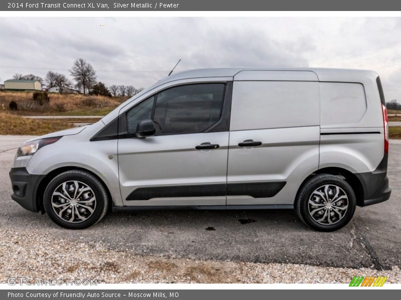  2014 Transit Connect XL Van Silver Metallic