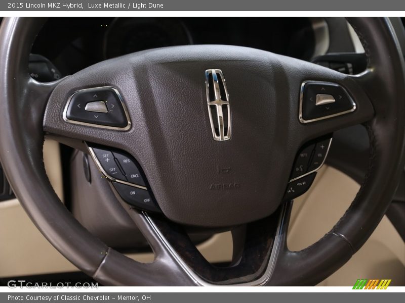  2015 MKZ Hybrid Steering Wheel