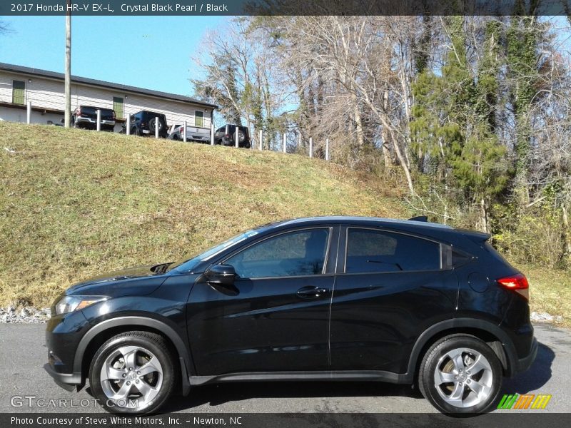Crystal Black Pearl / Black 2017 Honda HR-V EX-L