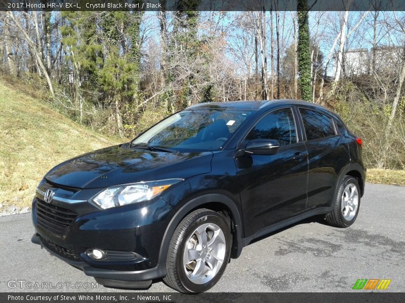 Crystal Black Pearl / Black 2017 Honda HR-V EX-L