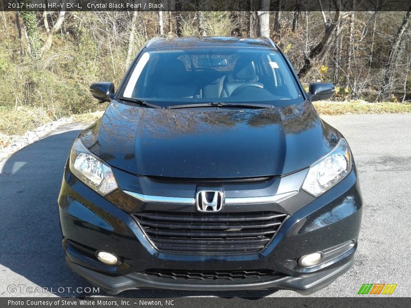 Crystal Black Pearl / Black 2017 Honda HR-V EX-L