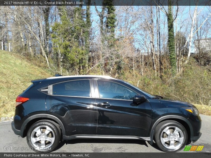 Crystal Black Pearl / Black 2017 Honda HR-V EX-L