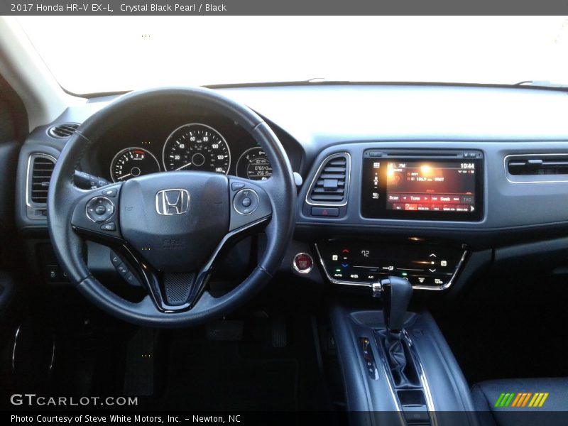 Crystal Black Pearl / Black 2017 Honda HR-V EX-L