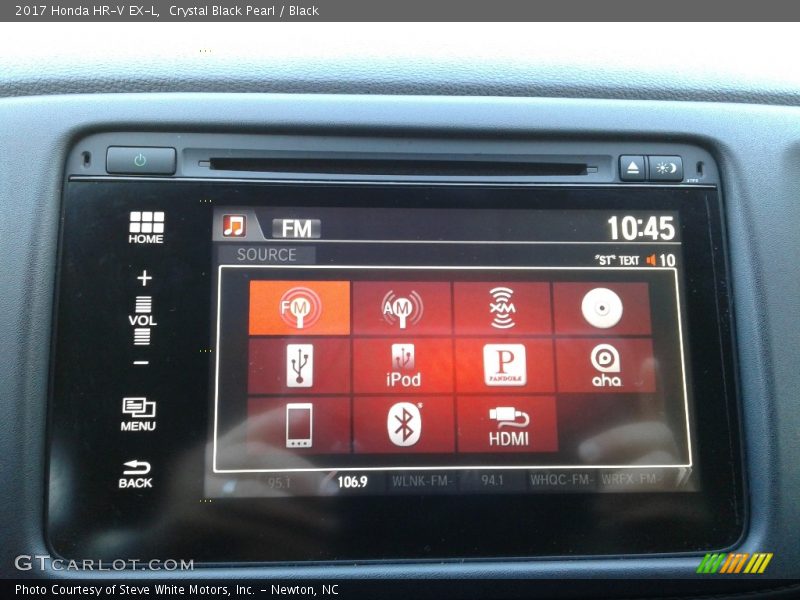 Crystal Black Pearl / Black 2017 Honda HR-V EX-L
