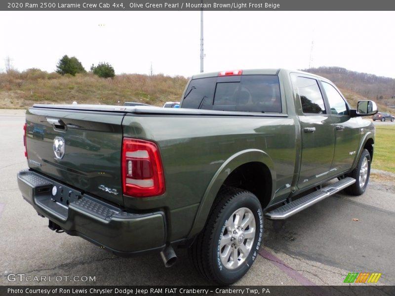 Olive Green Pearl / Mountain Brown/Light Frost Beige 2020 Ram 2500 Laramie Crew Cab 4x4