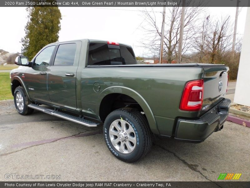 Olive Green Pearl / Mountain Brown/Light Frost Beige 2020 Ram 2500 Laramie Crew Cab 4x4