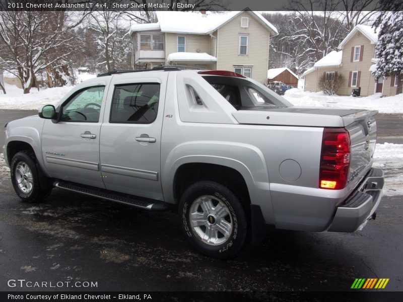 Sheer Silver Metallic / Ebony 2011 Chevrolet Avalanche LT 4x4