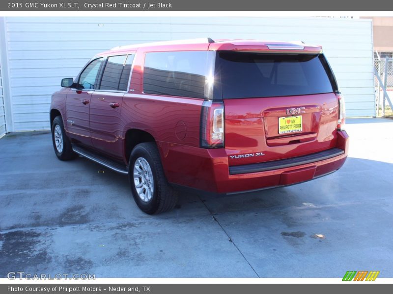 Crystal Red Tintcoat / Jet Black 2015 GMC Yukon XL SLT