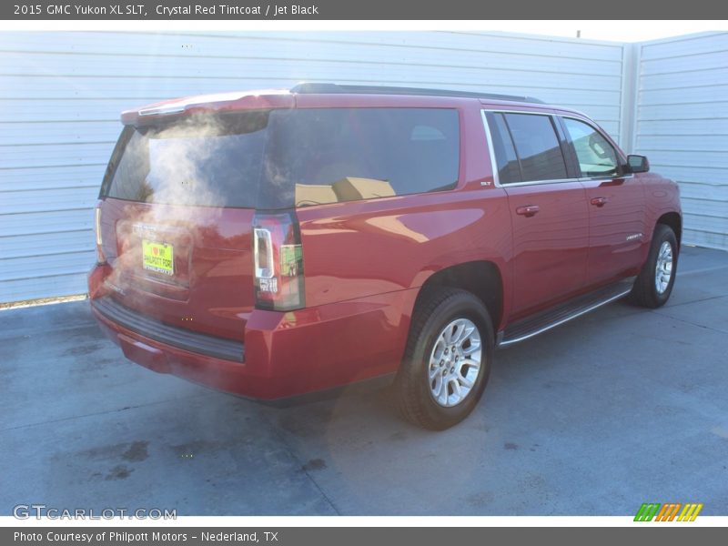 Crystal Red Tintcoat / Jet Black 2015 GMC Yukon XL SLT