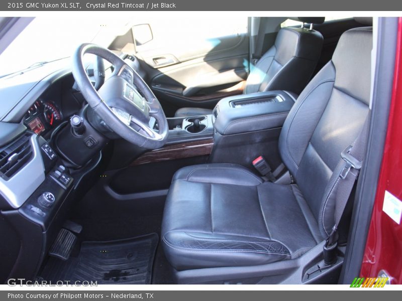 Front Seat of 2015 Yukon XL SLT