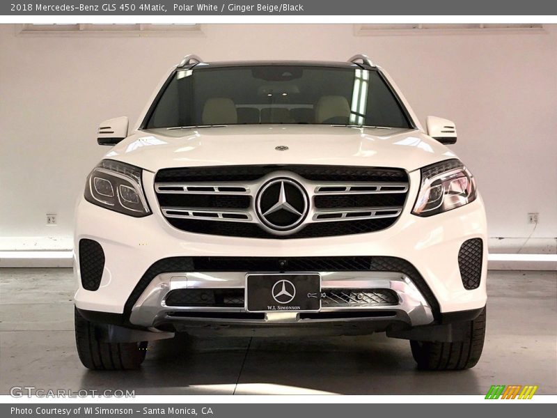 Polar White / Ginger Beige/Black 2018 Mercedes-Benz GLS 450 4Matic