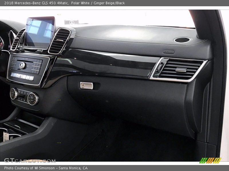 Polar White / Ginger Beige/Black 2018 Mercedes-Benz GLS 450 4Matic