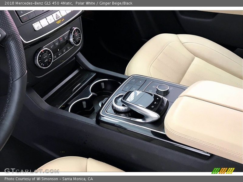Polar White / Ginger Beige/Black 2018 Mercedes-Benz GLS 450 4Matic