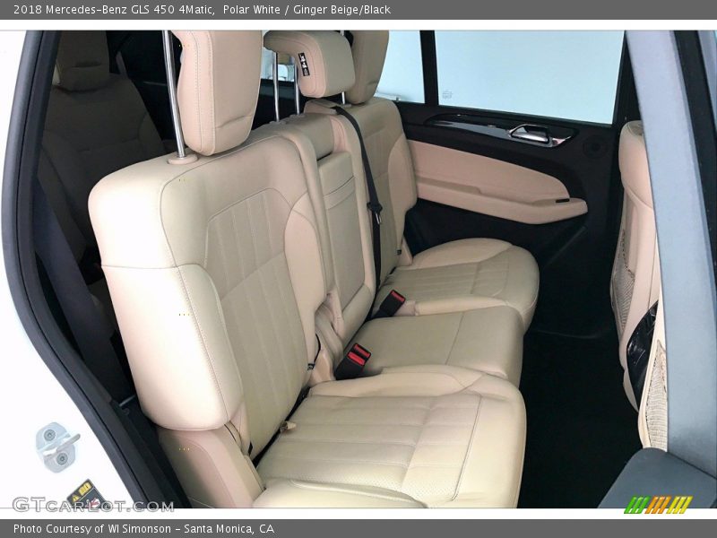 Polar White / Ginger Beige/Black 2018 Mercedes-Benz GLS 450 4Matic