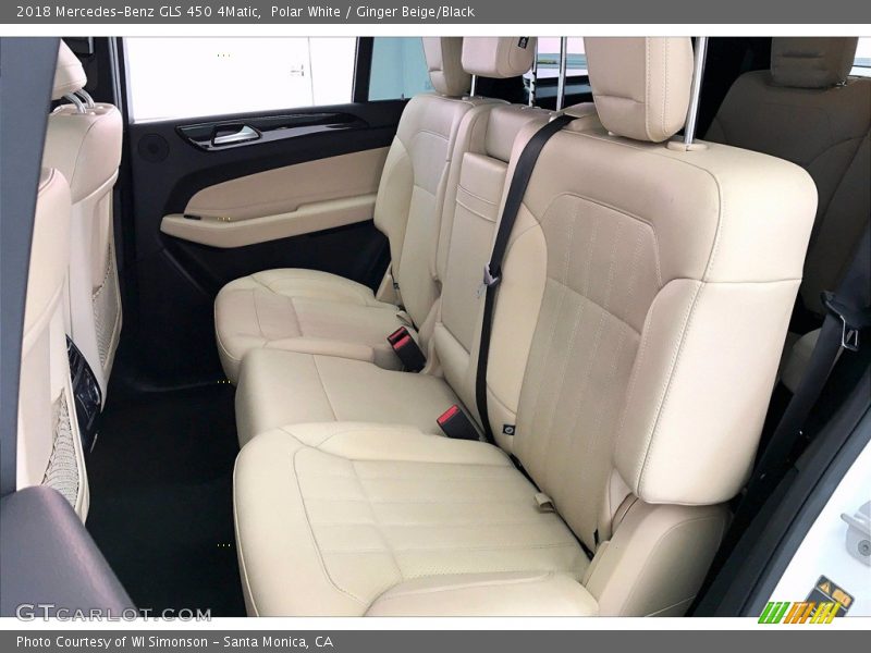 Polar White / Ginger Beige/Black 2018 Mercedes-Benz GLS 450 4Matic
