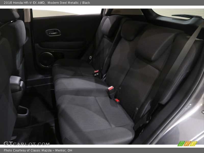 Modern Steel Metallic / Black 2018 Honda HR-V EX AWD