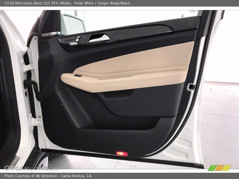 Polar White / Ginger Beige/Black 2018 Mercedes-Benz GLS 450 4Matic