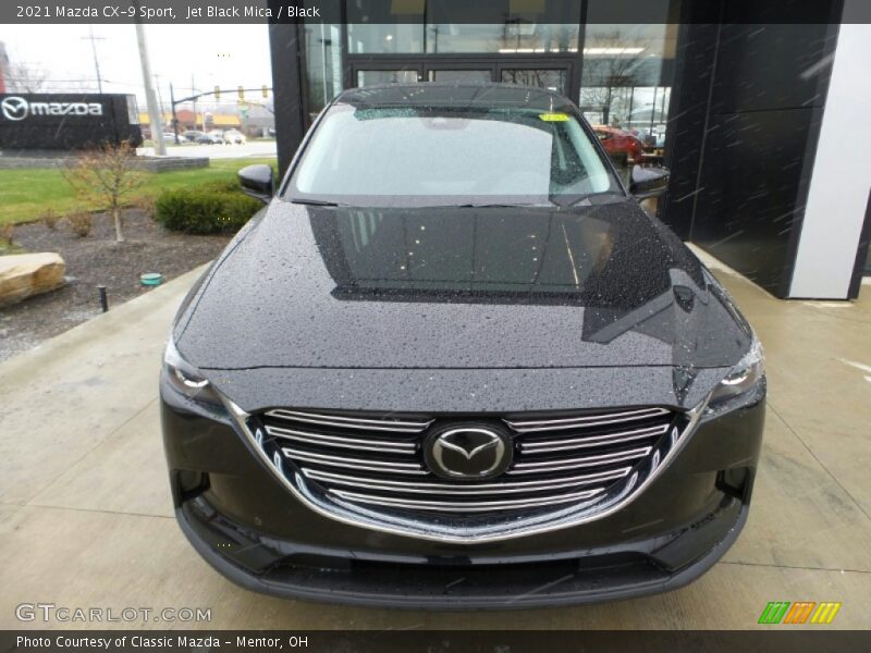 Jet Black Mica / Black 2021 Mazda CX-9 Sport