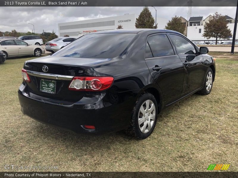 Black Sand Pearl / Ash 2013 Toyota Corolla LE