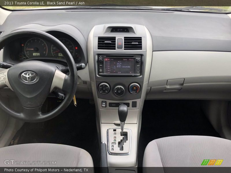 Black Sand Pearl / Ash 2013 Toyota Corolla LE