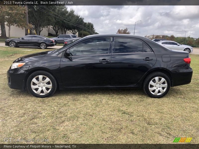 Black Sand Pearl / Ash 2013 Toyota Corolla LE