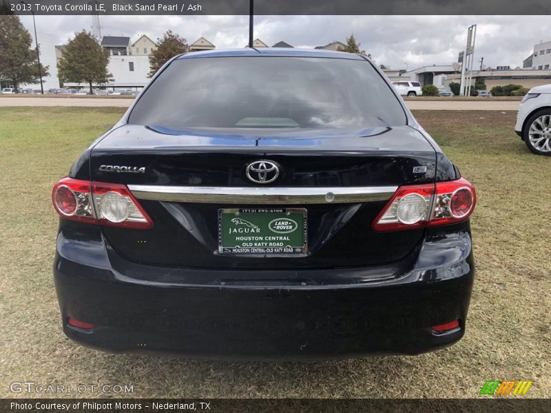 Black Sand Pearl / Ash 2013 Toyota Corolla LE