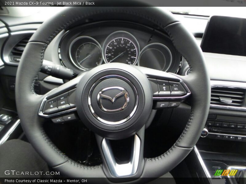 Jet Black Mica / Black 2021 Mazda CX-9 Touring