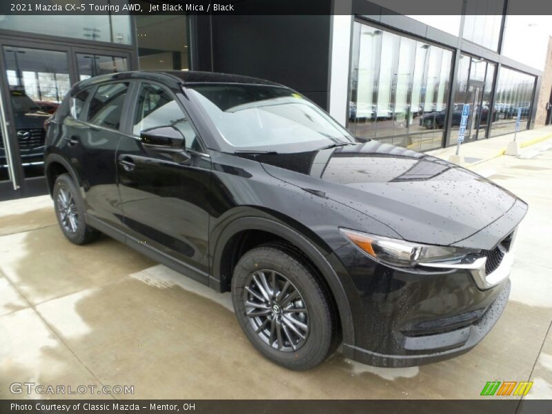 Front 3/4 View of 2021 CX-5 Touring AWD
