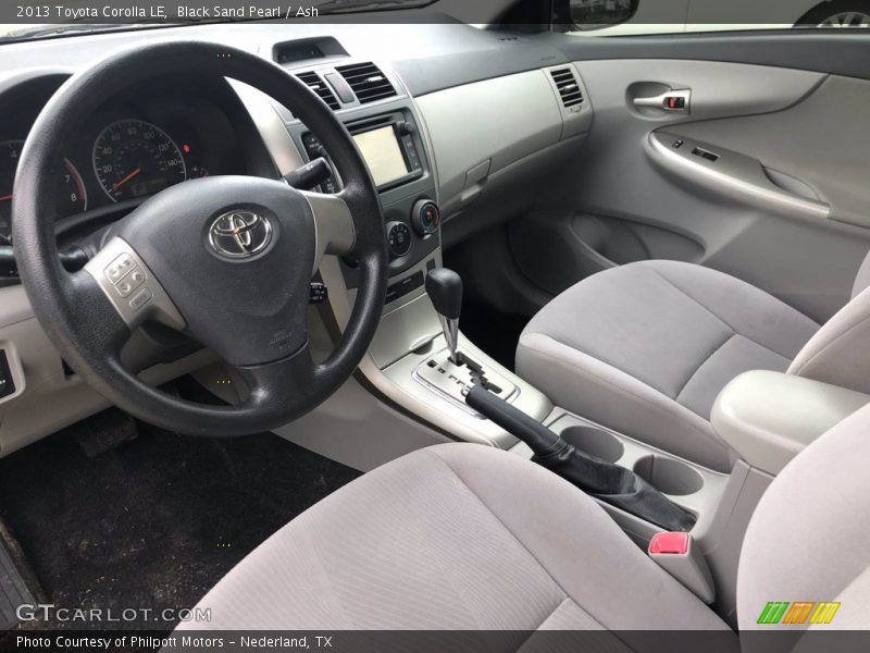 Black Sand Pearl / Ash 2013 Toyota Corolla LE