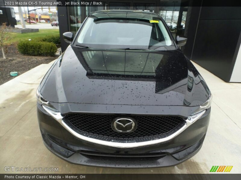 Jet Black Mica / Black 2021 Mazda CX-5 Touring AWD