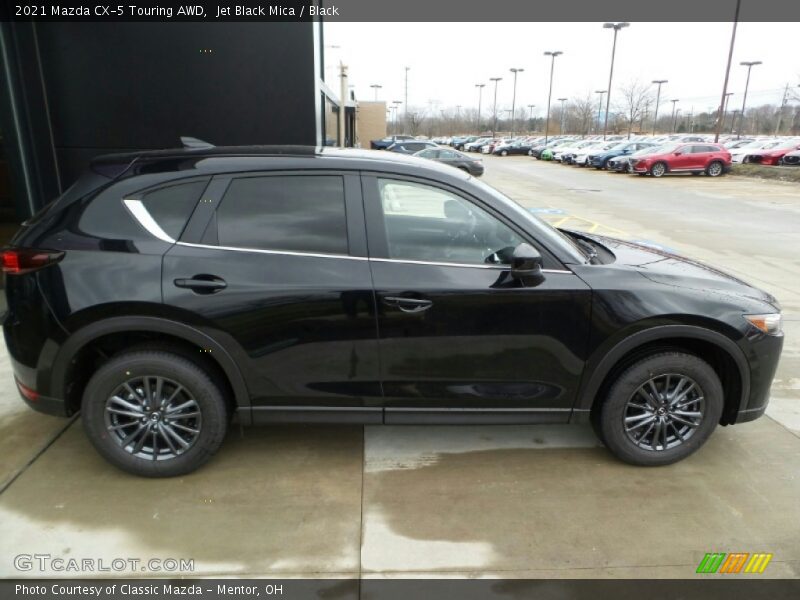 Jet Black Mica / Black 2021 Mazda CX-5 Touring AWD