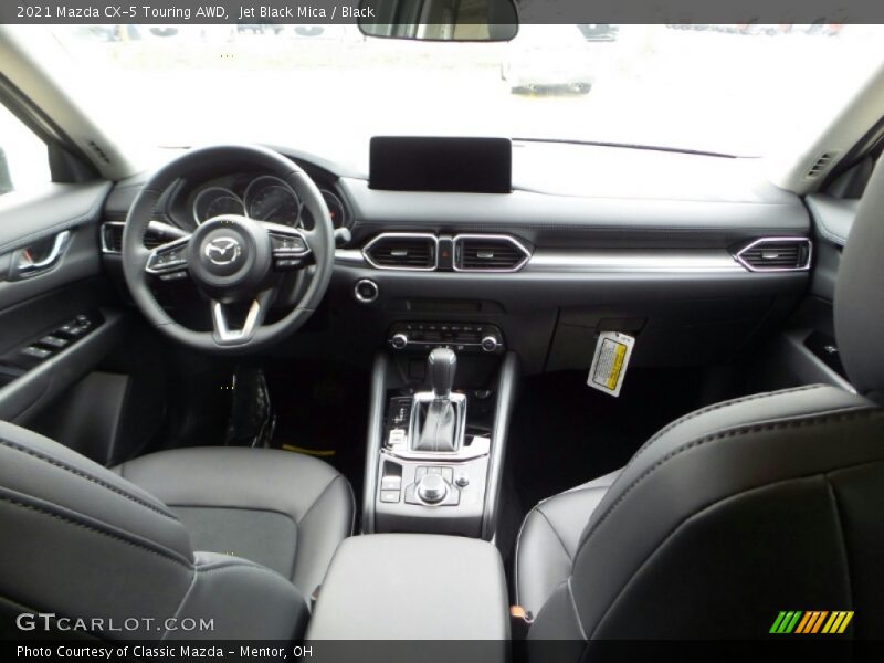 Jet Black Mica / Black 2021 Mazda CX-5 Touring AWD