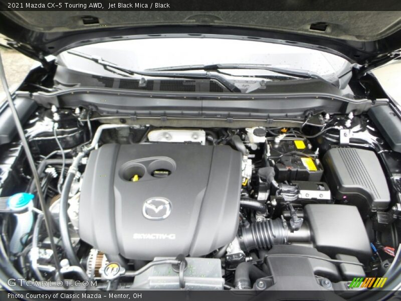  2021 CX-5 Touring AWD Engine - 2.5 Liter SKYACTIV-G DI DOHC 16-Valve VVT 4 Cylinder