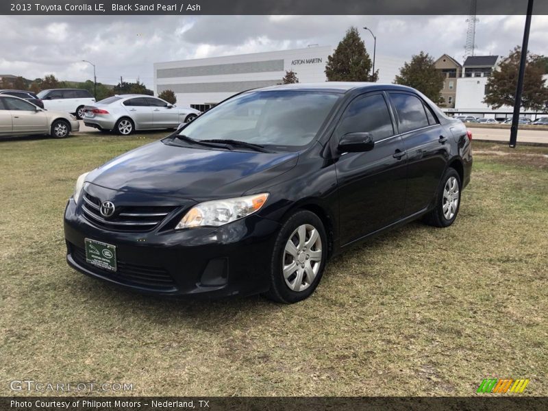 Black Sand Pearl / Ash 2013 Toyota Corolla LE