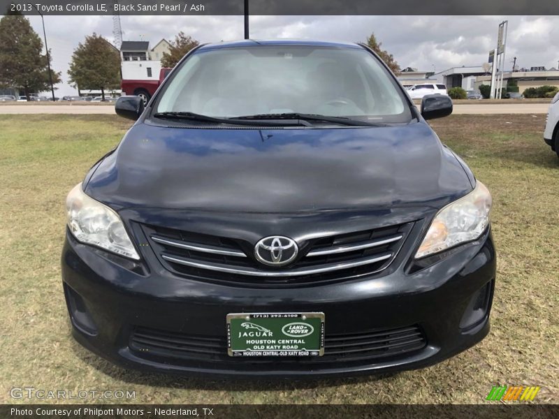 Black Sand Pearl / Ash 2013 Toyota Corolla LE