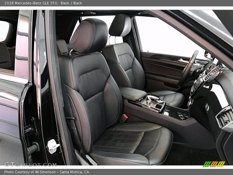 Black / Black 2018 Mercedes-Benz GLE 350
