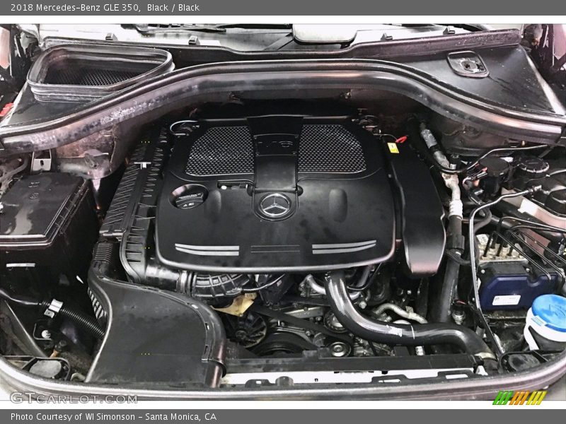Black / Black 2018 Mercedes-Benz GLE 350