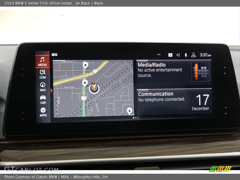 Jet Black / Black 2020 BMW 5 Series 530i xDrive Sedan