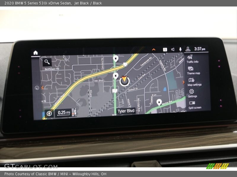 Jet Black / Black 2020 BMW 5 Series 530i xDrive Sedan