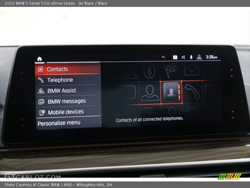 Jet Black / Black 2020 BMW 5 Series 530i xDrive Sedan