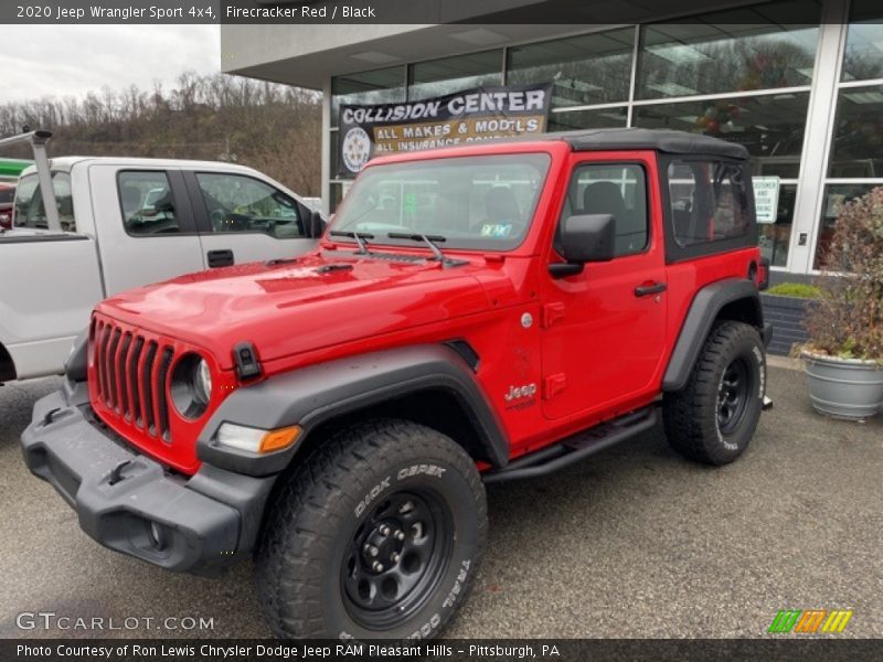 Firecracker Red / Black 2020 Jeep Wrangler Sport 4x4