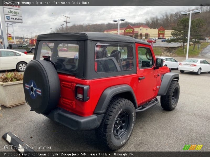 Firecracker Red / Black 2020 Jeep Wrangler Sport 4x4