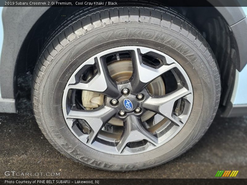 Cool Gray Khaki / Black 2019 Subaru Crosstrek 2.0i Premium