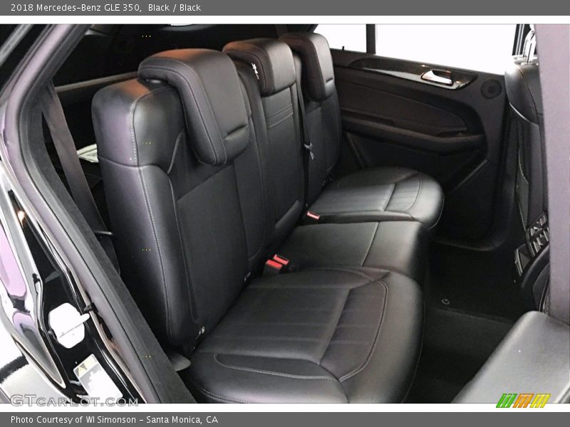 Black / Black 2018 Mercedes-Benz GLE 350