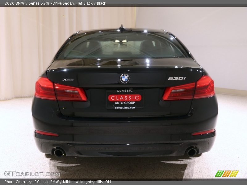Jet Black / Black 2020 BMW 5 Series 530i xDrive Sedan