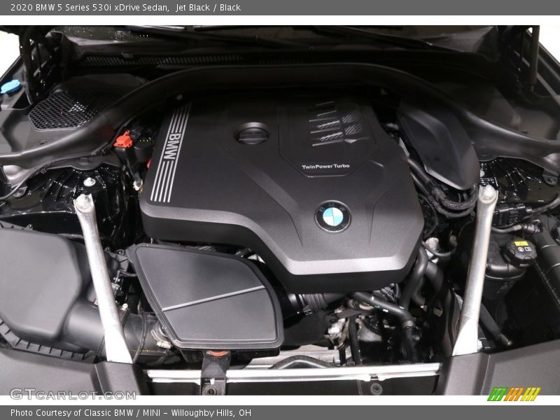 Jet Black / Black 2020 BMW 5 Series 530i xDrive Sedan