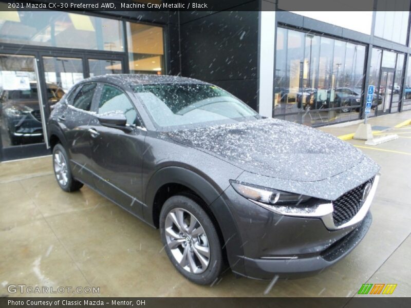 Machine Gray Metallic / Black 2021 Mazda CX-30 Preferred AWD