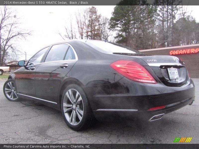 Black / Black 2014 Mercedes-Benz S 550 4MATIC Sedan